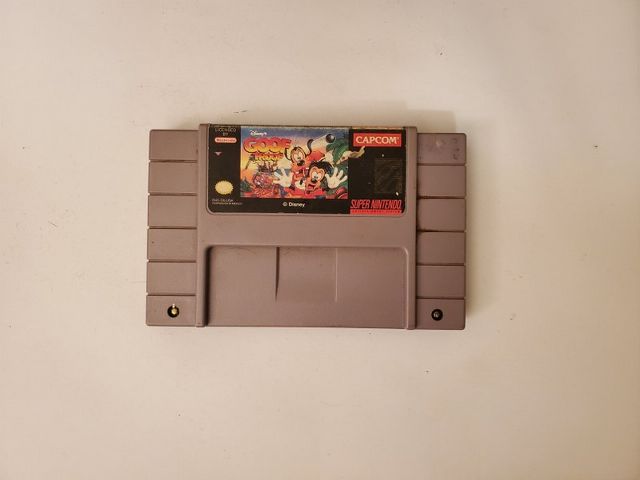Nintendo SNES Goof Troop video game