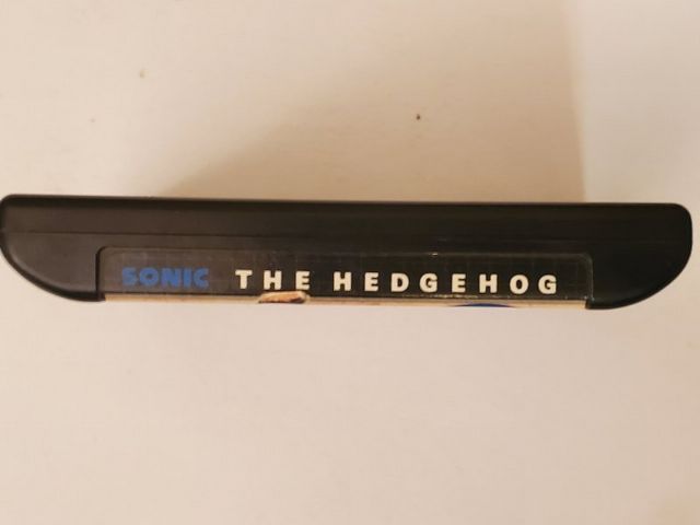 Sega Genesis Sonic The Hedgehog video game