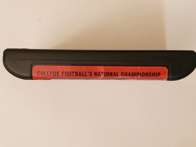 Sega Genesis College Football's National Championship video game