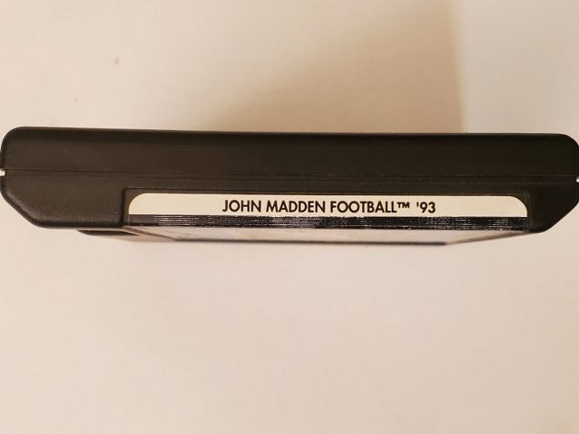 Sega Genesis John Madden Football '93 video game