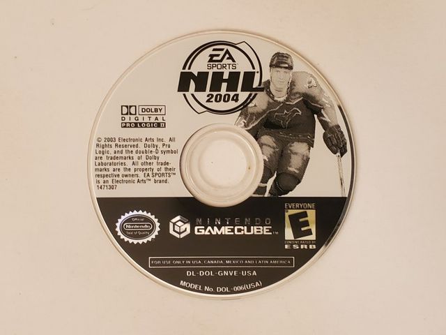 Nintendo GameCube NHL 2004 video game