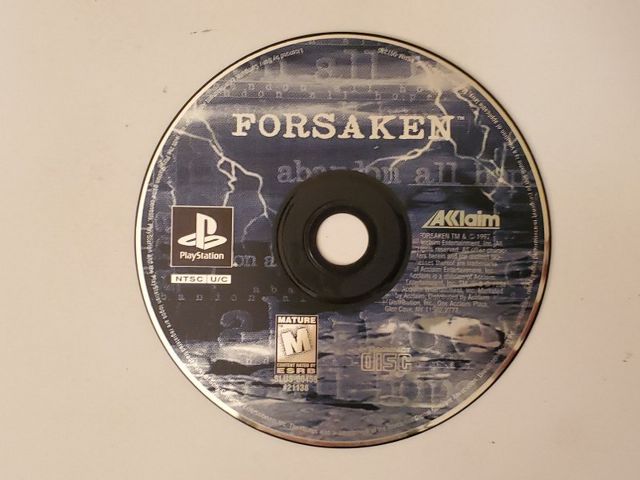 Sony PlayStation 1 Forsaken video game