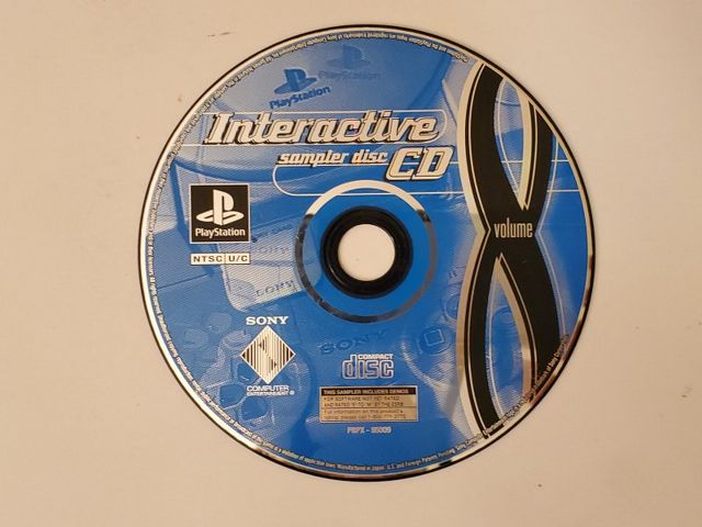 Sony PlayStation 1 Interactive Sampler Disc CD Volume 8 video game