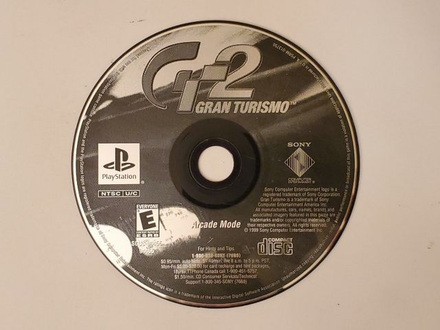 Sony PlayStation 1 Gran Turismo 2 video game