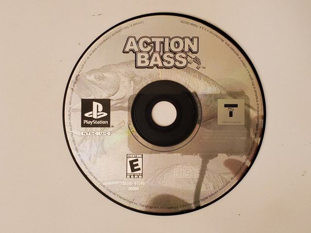 Sony PlayStation 1 Action Bass video game