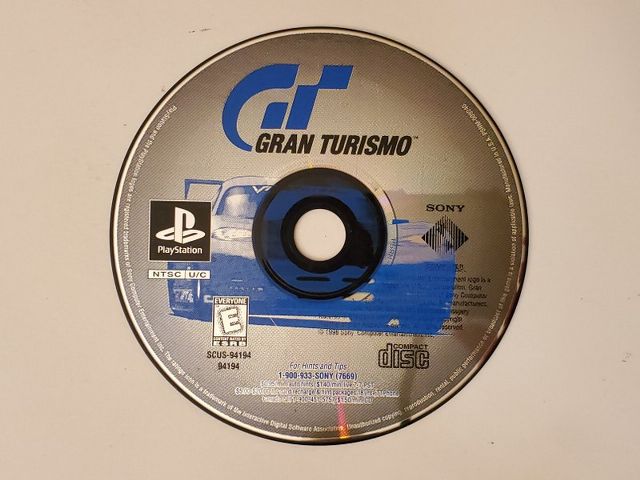 Sony PlayStation 1 Gran Turismo video game