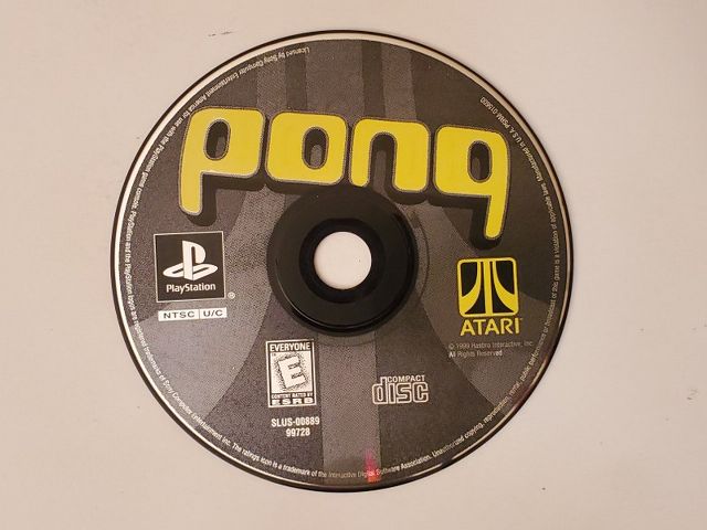 Sony PlayStation 1 Pong video game