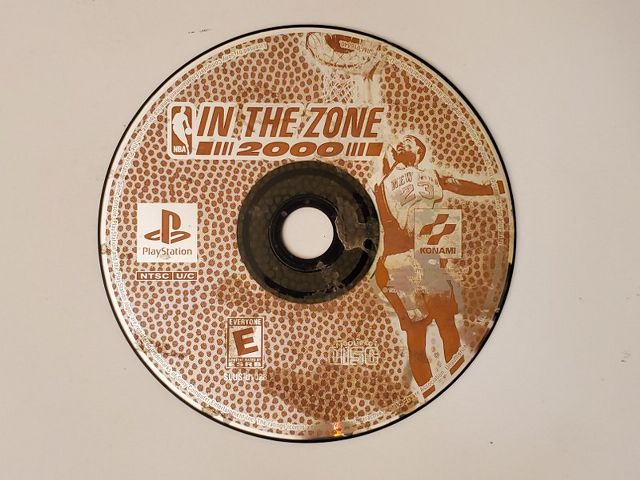Sony PlayStation 1 NBA In The Zone 2000 video game