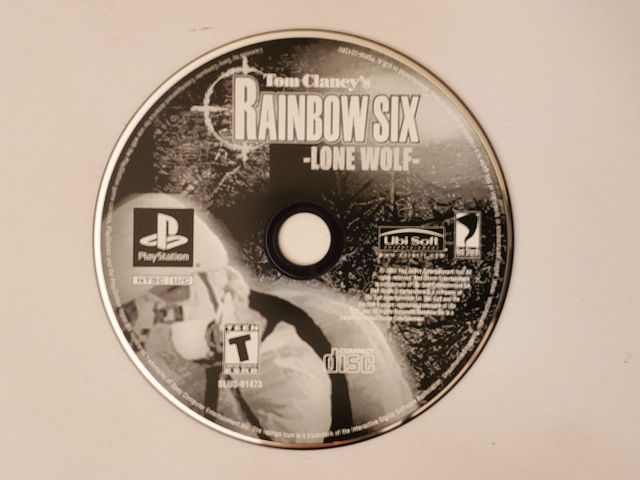 Sony PlayStation 1 Tom Clancy's Rainbow Six: Lone Wolf video game