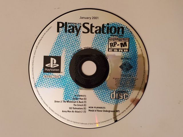 Sony PlayStation 1 Playstation January 2001 video game