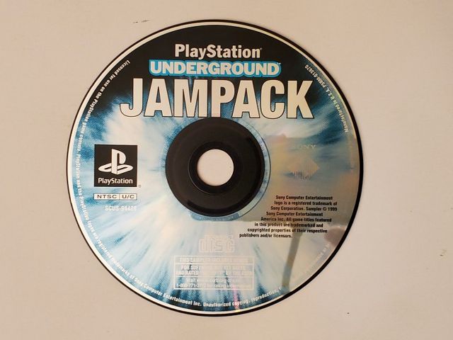 Sony PlayStation 1 PlayStation Underground Jampack video game