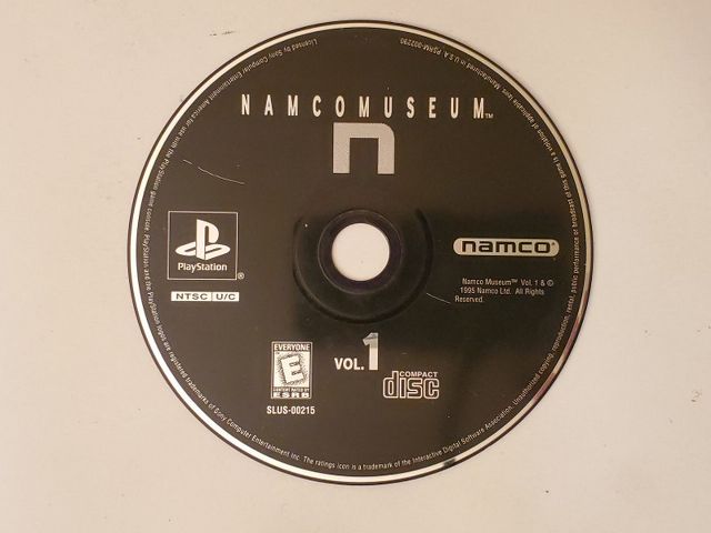 Sony PlayStation 1 Namco Museum Vol. 1 video game
