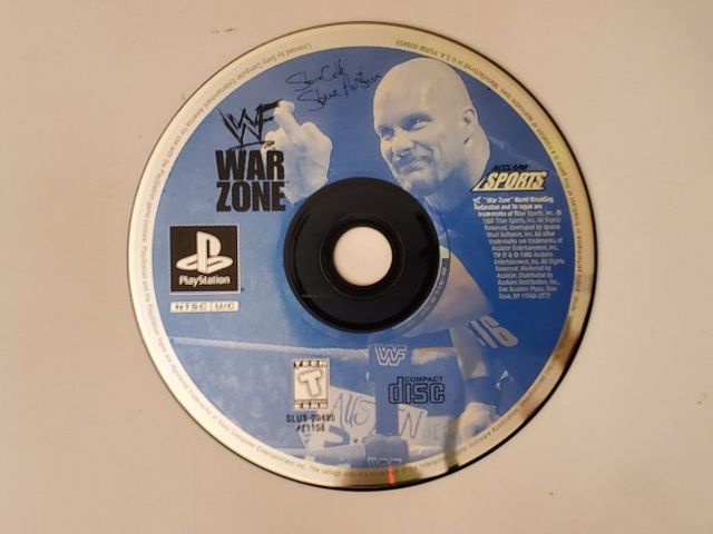 Sony PlayStation 1 WF War Zone video game