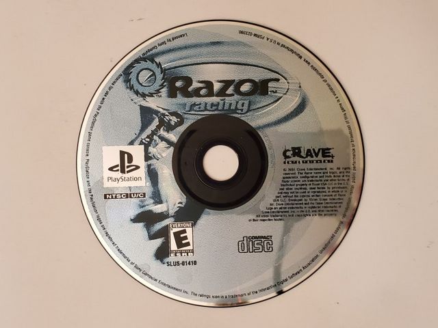 Sony PlayStation 1 Razor Racing video game