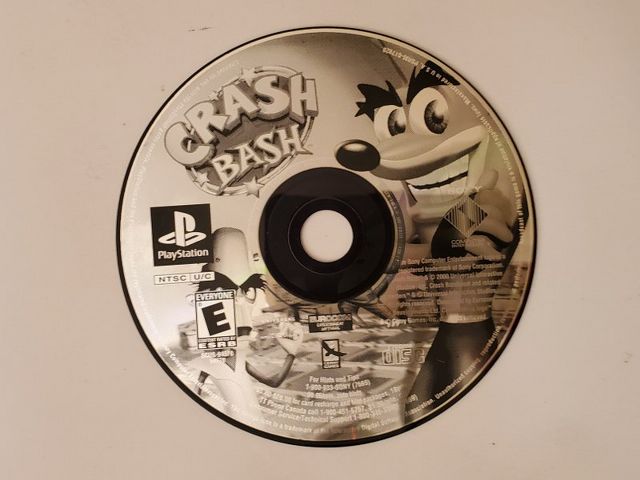Sony PlayStation 1 Crash Bash video game