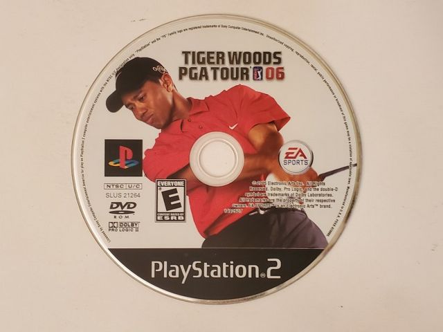 Sony PlayStation 2 Tiger Woods PGA Tour 06 video game