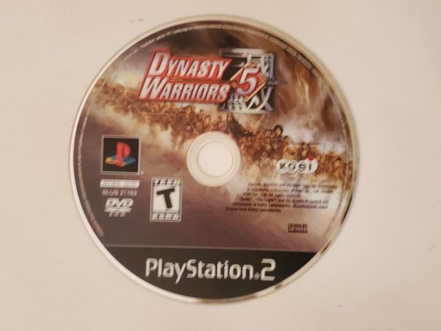 Sony PlayStation 2 Dynasty Warriors 5 video game