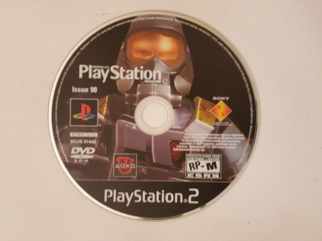 Sony PlayStation 2 Official U.S. PlayStation Magazine Demo Disc Issue 90 video game