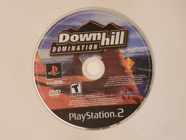 Sony PlayStation 2 Downhill Domination video game