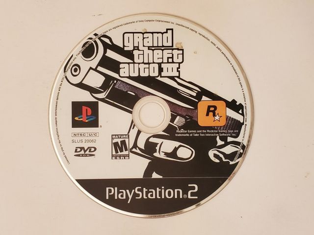 Sony PlayStation 2 Grand Theft Auto III video game