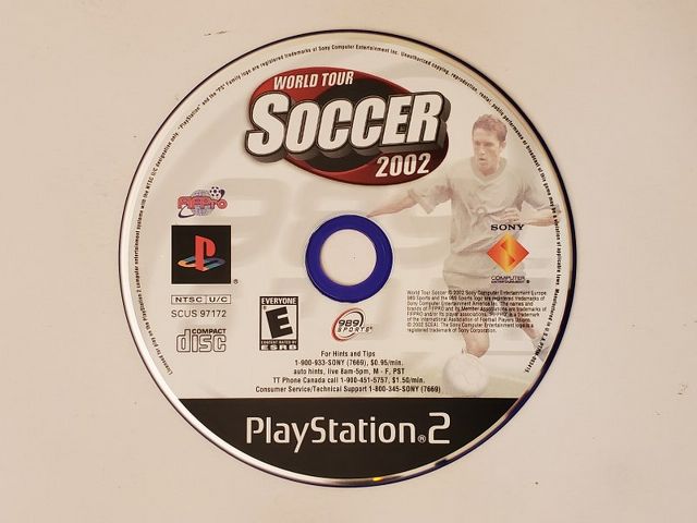 Sony PlayStation 2 World Tour Soccer 2002 video game