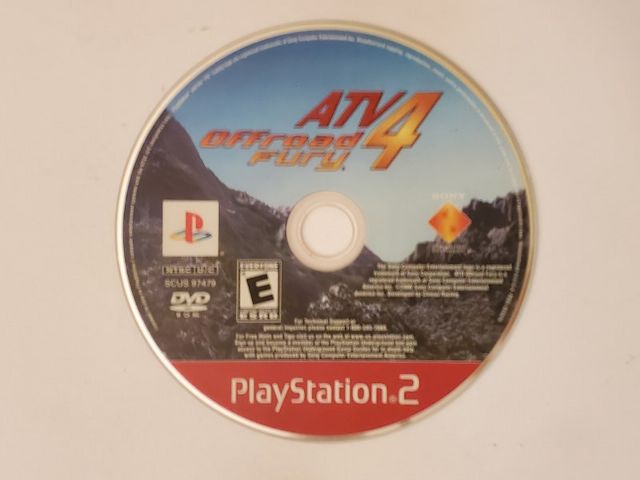Sony PlayStation 2 ATV Offroad Fury 4 Greatest Hits video game