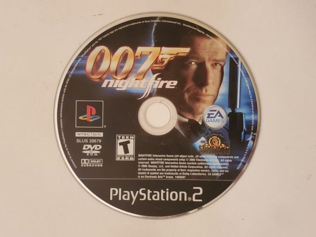 Sony PlayStation 2 007 Nightfire video game
