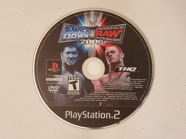 Sony PlayStation 2 WWE SmackDown! vs. Raw 2006 video game