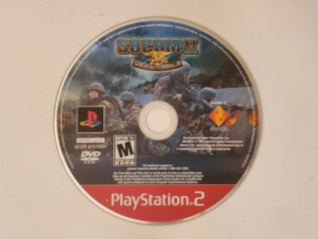 Sony PlayStation 2 SOCOM II US Navy Seals Greatest Hits video game