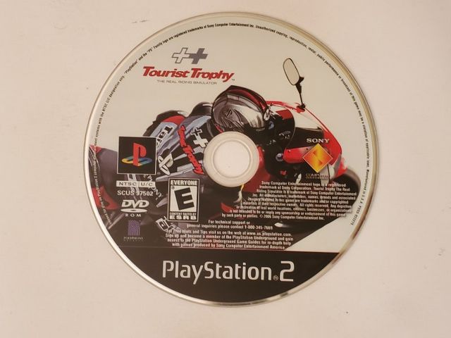Sony PlayStation 2 Tourist Trophy: The Real Riding Simulator video game