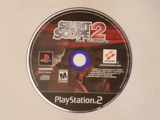 Sony PlayStation 2 Silent Scope 2: Dark Silhouette video game