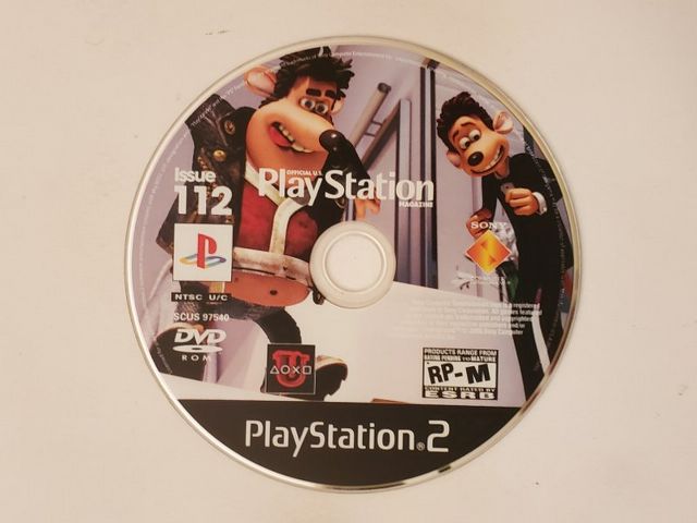 Sony PlayStation 2 Official U.S. PlayStation Magazine Demo Disc 112 video game
