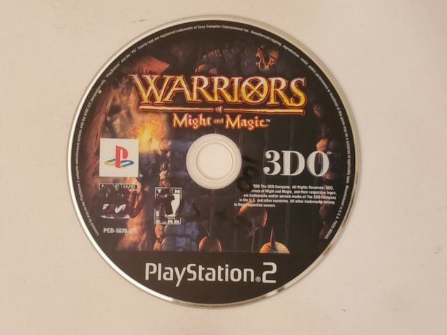 Sony PlayStation 2 Warriors of Might and Magic video game