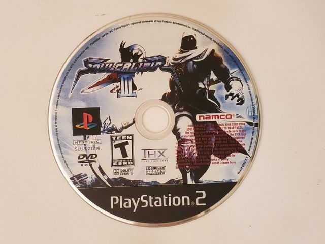 Sony PlayStation 2 Soul Calibur III video game