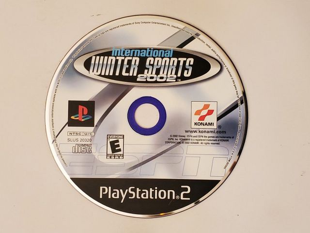 Sony PlayStation 2 International Winter Sports 2002 video game