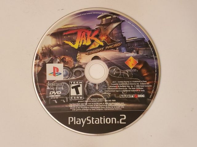 Sony PlayStation 2 Jak X Combat Racing video game