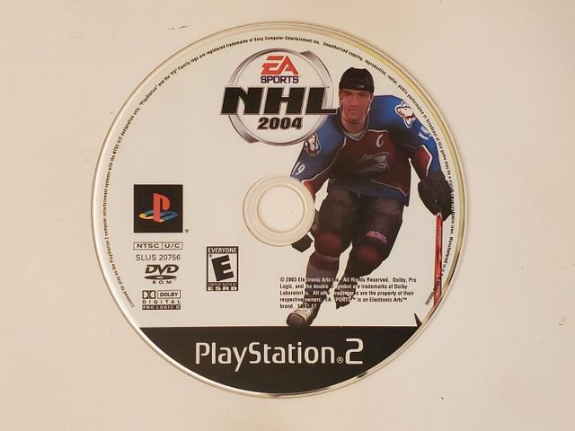 Sony PlayStation 2 NHL 2004 video game
