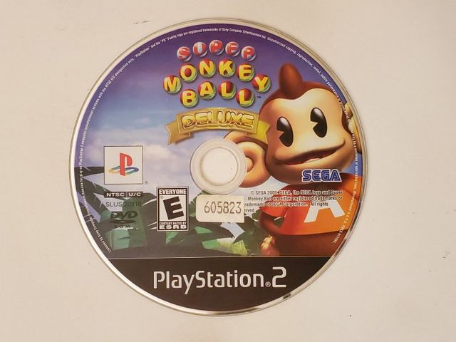 Sony PlayStation 2 Super Monkey Ball Deluxe video game