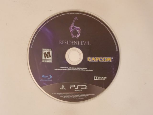 Sony PlayStation 3 Resident Evil 6 video game