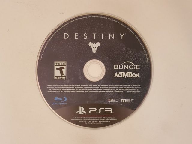 Sony PlayStation 3 Destiny video game