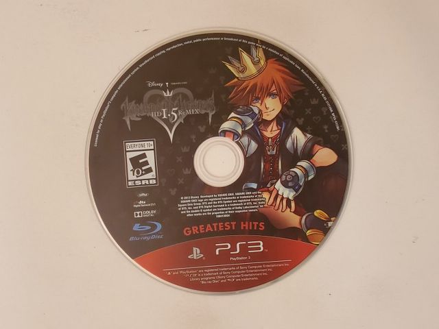 Sony PlayStation 3 Kingdom Hearts HD 15 Remix Greatest Hits video game