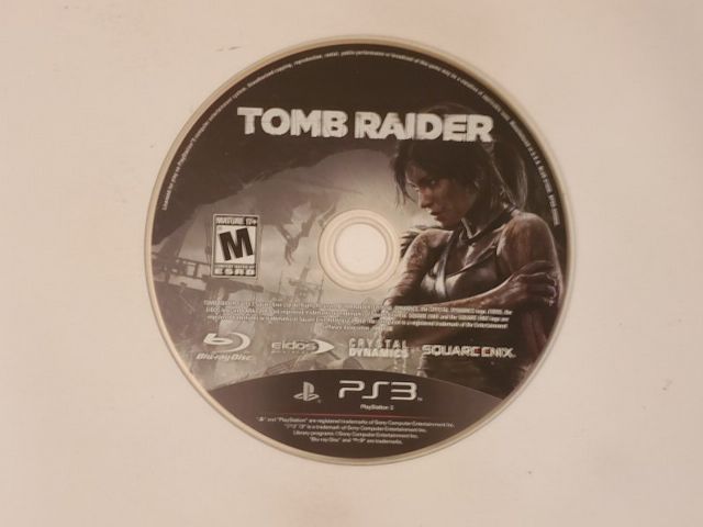 Sony PlayStation 3 Tomb Raider video game