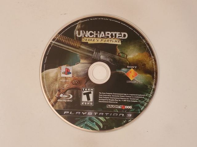 Sony PlayStation 3 Uncharted Drake's Fortune video game