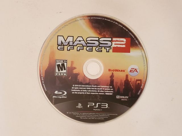 Sony PlayStation 3 Mass Effect 2 video game