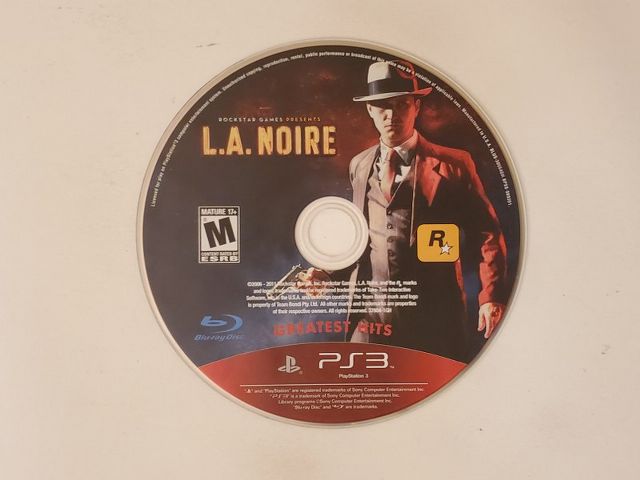 Sony PlayStation 3 L.A. Noire Greatest Hits video game
