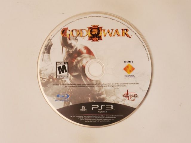 Sony PlayStation 3 God of War III video game