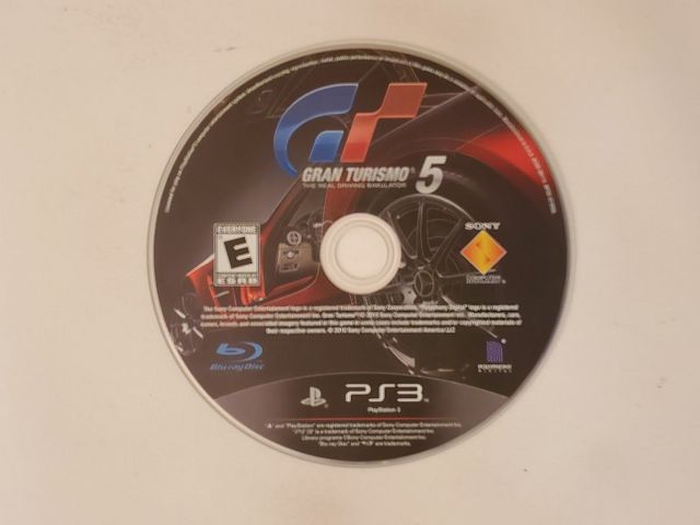 Sony PlayStation 3 Gran Turismo 5 video game