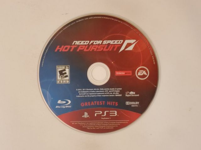 Sony PlayStation 3 Need for Speed Hot Pursuit Greatest Hits video game