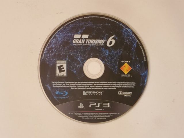 Sony PlayStation 3 Gran Turismo 6 video game