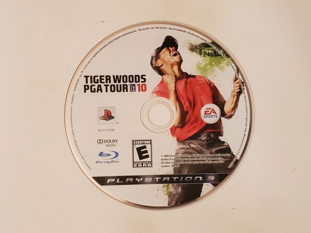 Sony PlayStation 3 Tiger Woods PGA Tour 10 video game